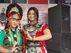 Dukung Kesenian Lokal, Srikandi Ganjar Tampilkan Tari Topeng di Cirebon