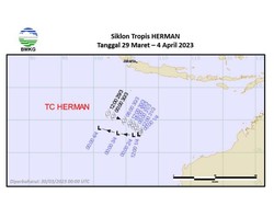 Siklon Tropis Herman Ancam Jatim hingga 4 April 2023