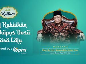 detikKultum Prof Nasaruddin Umar: Amal Kebaikan Menghapus Dosa di Masa Lampau