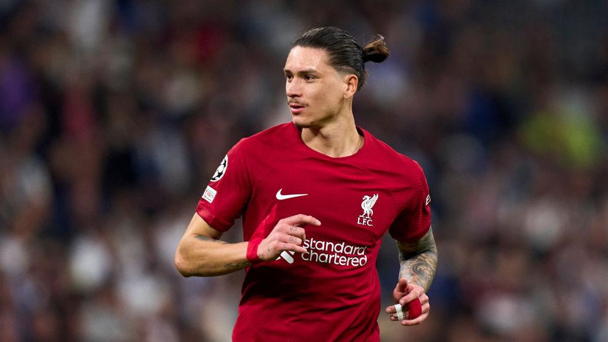 Darwin Nunez siap main di laga Manchester City vs Liverpool (Getty Images/Quality Sport Images)