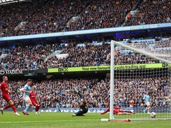 Man City Vs Liverpool 1-1 di Babak Pertama