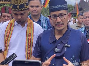 Tiba di Sijunjung Sumbar, Sandiaga Uno Didoakan Jadi Presiden Tiba di Sijunjung Sumbar, Sandiaga Uno Didoakan Jadi Presiden