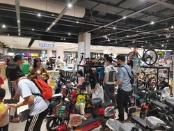 22 Juli Langsung ke Transmart Full Day Sale! Sepeda Listrik Diskon Rp 1 Jutaan