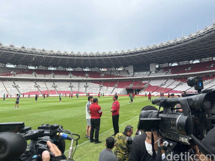 Presiden Jokowi di GBK