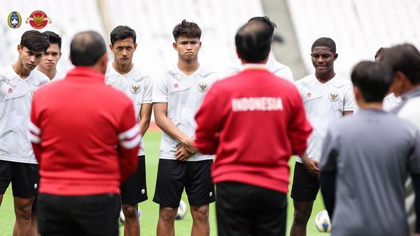 Saat Jokowi Semangati Garuda Muda Gagal Main Piala Dunia