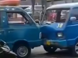 Kronologi Sopir Adu Banteng Angkot di Bogor Diawali Cekcok di Bengkel