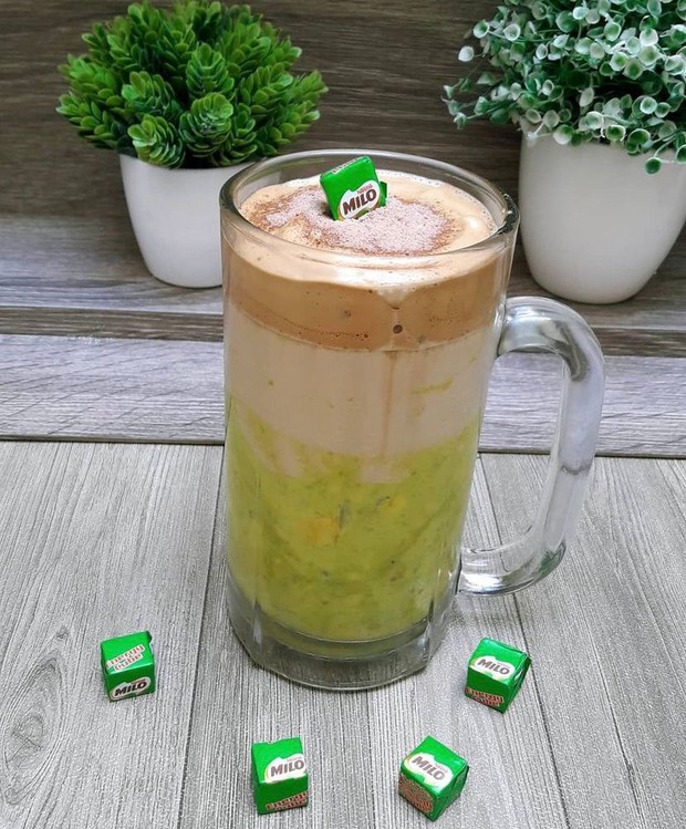 Alpukat Milo/Foto by Intagram/Christina_leny Alpukat Milo