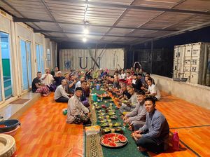 Cara Anggota Polri di Afrika Tengah Obati Rindu Tanah Air Saat Berpuasa