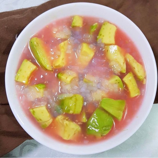 Es Alpukat Cocopandan/Foto by Instagram/Dapur_nn Es Alpukat Cocopandan