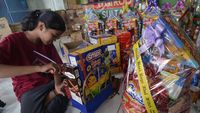 Geliat Penjualan Parsel Lebaran di Sejumlah Daerah