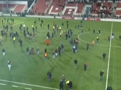 Video Israel Serang Laga Sepakbola di Palestina dengan Gas Air Mata