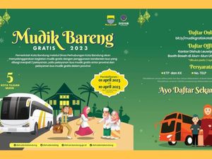 Kuota Terbatas! Yuk Ikut Mudik Gratis Bersama Pemkot Bandung Kuota Terbatas! Yuk Ikut Mudik Gratis Bersama Pemkot Bandung