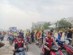 Polisi Bubarkan Konvoi Motor Asmara Subuh di Batu Bara