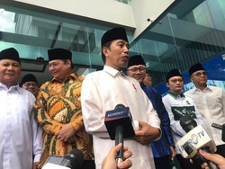 Pertemuan di PAN Bahas Koalisi Besar? Jokowi: Yang Bicara Itu Ketua Partai