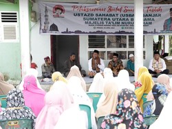 Ustaz Pendukung Ganjar Ajak Warga Salat Tasbih Bersama di Langkat
