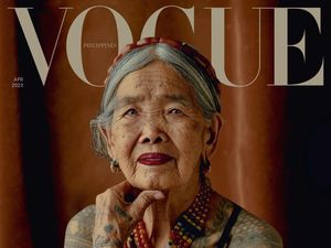 Nenek 106 Tahun Penuh Tato Asal Filipina Jadi Model Vogue, Ukir Sejarah