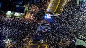 Aksi Protes Kebijakan PM Netanyahu di Israel Kian Memanas