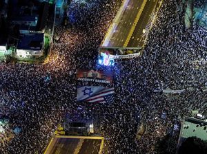 Aksi Protes Kebijakan PM Netanyahu di Israel Kian Memanas