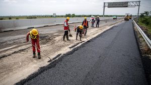 Jelang Mudik Lebaran, Tol Kayu Agung-Palembang Diperbaiki