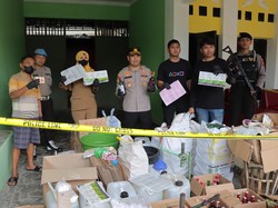 Pabrik Miras Ilegal di Kebumen 5 Tahun Operasi, Digerebek-Pemilik Kabur
