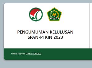 Link dan Cara Cek Kelulusan SPAN-PTKIN 2023, Lihat di Sini! Link dan Cara Cek Kelulusan SPAN-PTKIN 2023, Lihat di Sini!