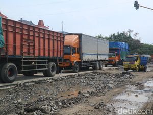 Bikin Macet Parah, Perbaikan Pantura di Pati Diharap Selesai Sebelum Lebaran