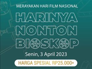 Promo Nonton Film Indonesia di Bioskop Hari Ini, Tiket Cuma Rp 25 Ribu