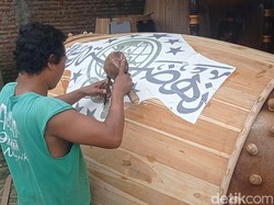 Mengulik Rahasia Produksi Beduk di Mojokerto Beromzet Rp 400 Juta saat Ramadhan