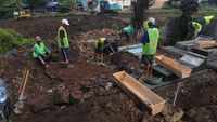 Ratusan Makam di Boyolali Tergusur Pembangunan Tol Jogja-Solo