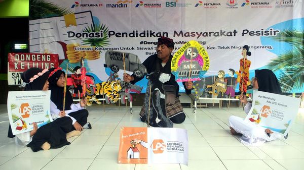 Siswa SD Belajar Perbankan Lewat Dongeng