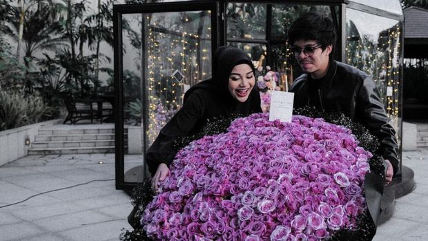 Anniversary ke-2 Aurel Hermansyah dan Atta Halilintar