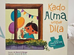 Kado Alma untuk Dila Jadi Buku Cerita Bergambar Anak Autisme Pertama di Indonesia
