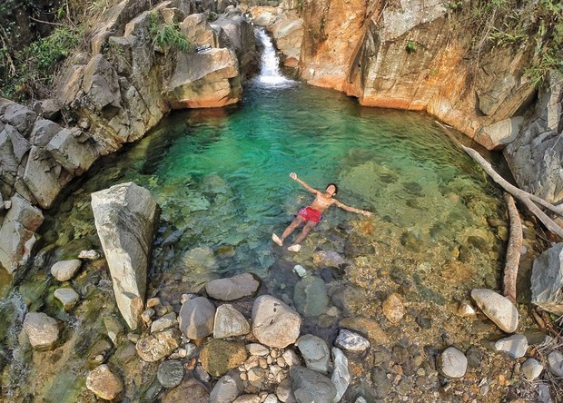 Wisata Curug Cibaliung.