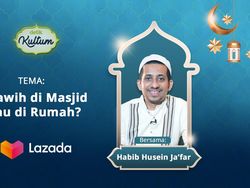 detikKultum Habib Jafar: Tarawih di Masjid Vs di Rumah, Baik Mana?