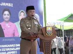 Gubernur Jambi Resmikan Bazar Murah Selama Ramadan