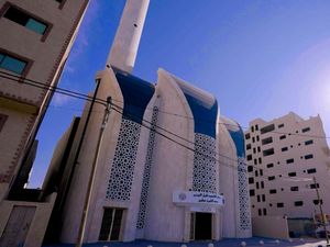 Penampakan Masjid Syeikh Azlin Palestina Karya Ridwan Kamil