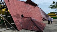 Ponpes di Kalbar Rusak Diterjang Angin Puting Beliung