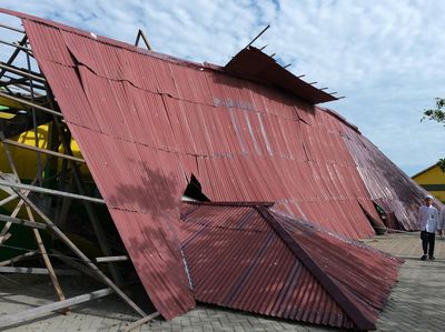Ponpes di Kalbar Rusak Diterjang Angin Puting Beliung
