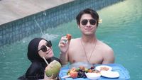 Tampil Harmonis, Rizky Billar dan Lesty Kejora Mesra Sarapan Bersama