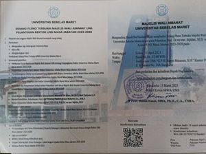 Undangan Pelantikan Rektor Terpilih UNS Terlanjur Disebar, Begini Sikap MWA Undangan Pelantikan Rektor Terpilih UNS Terlanjur Disebar, Begini Sikap MWA