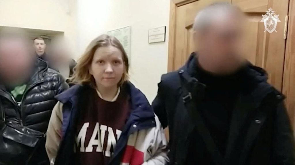 Tampang Tersangka Peledak Kafe yang Tewaskan Blogger Militer Rusia Tampang Tersangka Peledak Kafe yang Tewaskan Blogger Militer Rusia