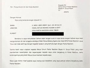 Mantan Ketua Ansor Jatim Blak-blakan Alasannya Mundur dari NasDem