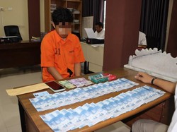 Pengedar Uang Palsu di Lampung Ditangkap, Ngaku Beli Via Online