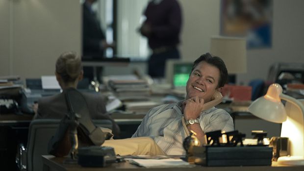 Matt Damon dalam film Air (2023).