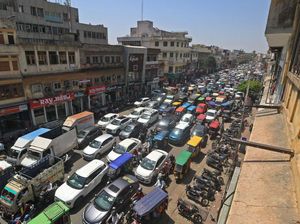 Demo Dokter di India Bikin Jalanan di Rajasthan Macet Total