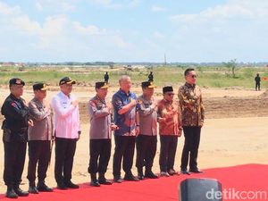 Kapolri Resmikan Groundbreaking Pembangunan Mako Brimob Polda Metro