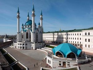 Megahnya Masjid Kul Sharif di Rusia