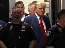 Dijerat 34 Dakwaan Pidana Berat, Trump: Ini Penghinaan Bagi Negara!