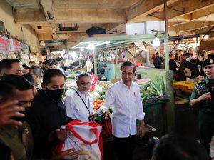 Saat Jokowi Penuhi Janji Ajak Zulhas Blusukan ke Pasar