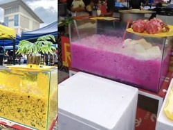 Curi Perhatian Pelanggan, Penjual Ini Tawarkan Minuman Pakai Akuarium Kaca